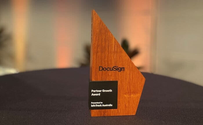 InfoTrack Wins DocuSign Partner Growth Award